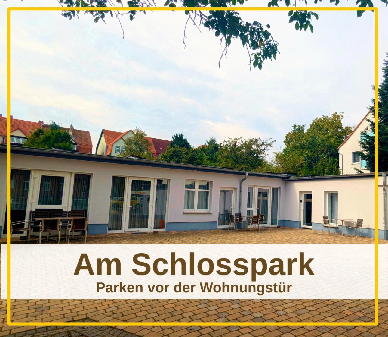 Fewo Urban Gotha-Apartment Friedenstein- Am Schlosspark- Parken An Der Der Tuer- Barrierefrei, 900 Meter Zum Bahnhof - Wallbox Exterior foto